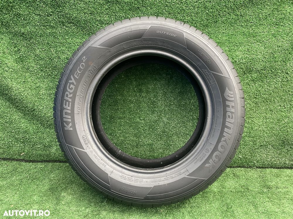 Set 4 anvelope vara  Hankook Kinergy Eco2   196 65 R15 91H Dot 2321 Profil 6.15- 5mm - 3
