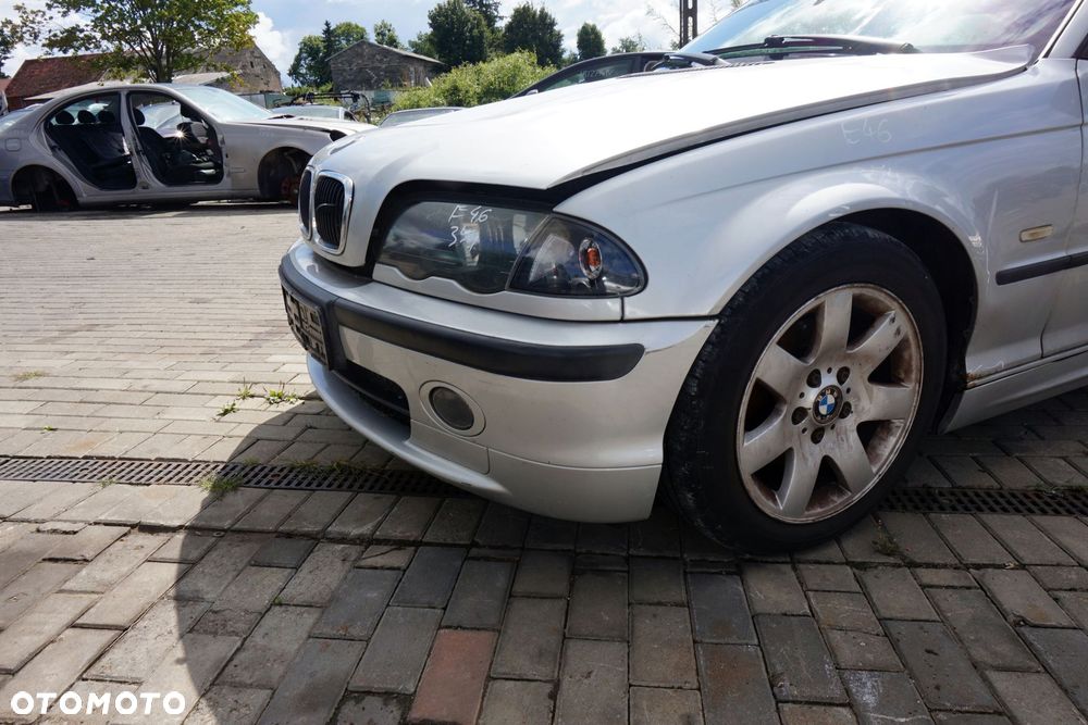 ZDERZAK PRZEDNI 3 E46 354 M TECHNIK POWER SPORT SREBRNY BMW 1998-2002 - 4