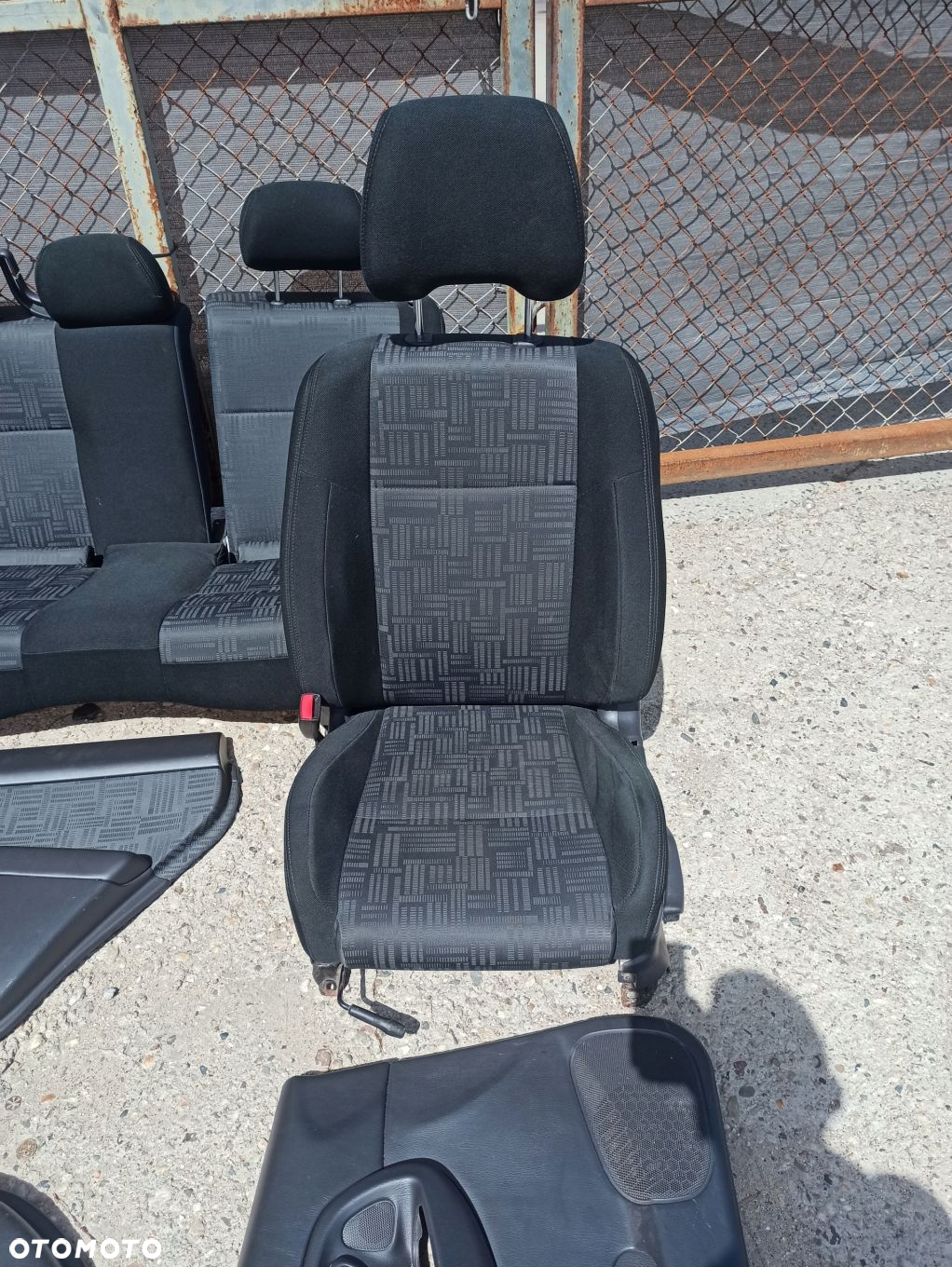 Fotele boczki wnętrze siedzenia SUBARU IMPREZA II GD KOMBI LIFT 03-06 - 4