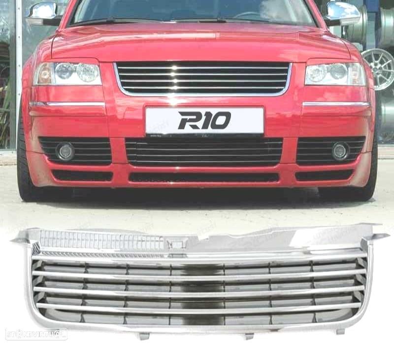 GRELHA FRONTAL CROMADA VOLKSWAGEN VW PASSAT 3BG 00-05 - 1