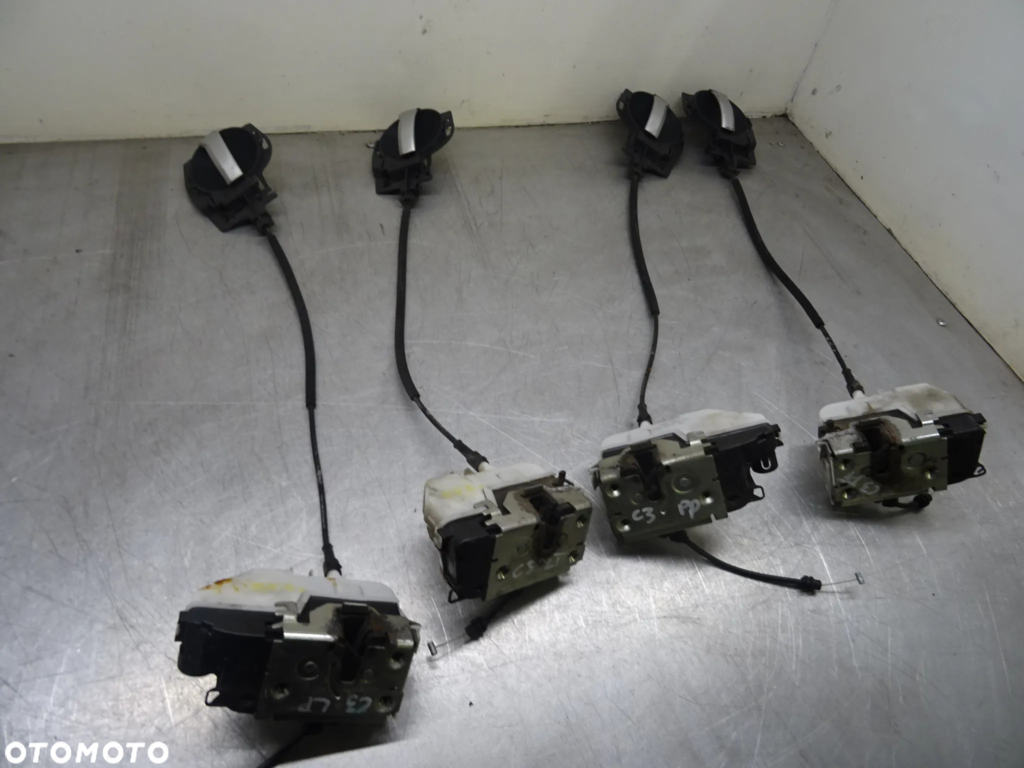 CITROEN C3 I LIFT HB 5D ZAMEK DRZWI LEWY PRAWY PRZÓD TYŁ - 3