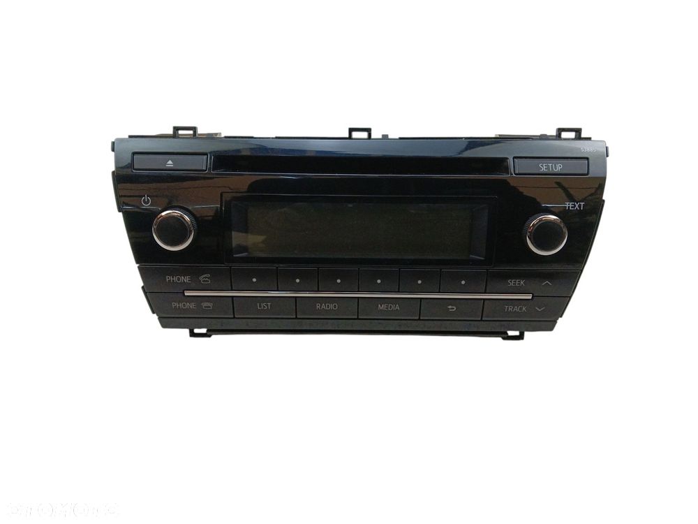 RADIO TOYOTA COROLLA E18 (2013-2016) 1.33 Dual VVT-I 99KM - 1