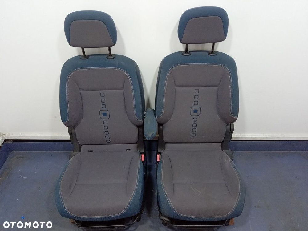 CITROEN BERLINGO II 08- MULTISPACE FOTELE PRZÓD TYŁ 5 OSÓB KOMPLET - 6