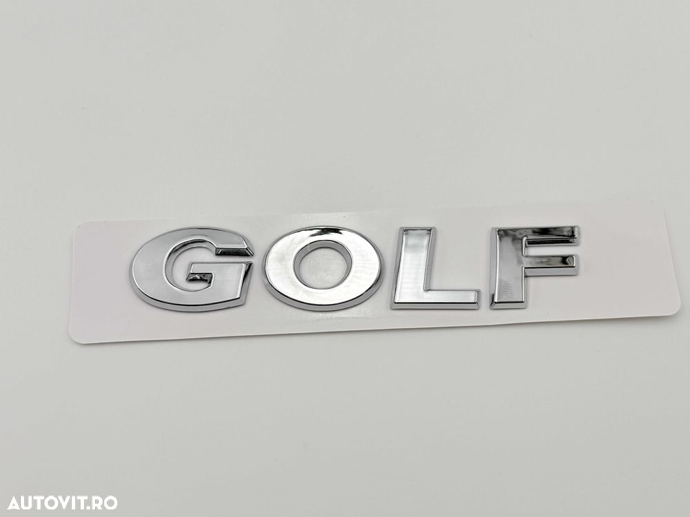 Emblemea Compatibila VW GOLF crom - 2