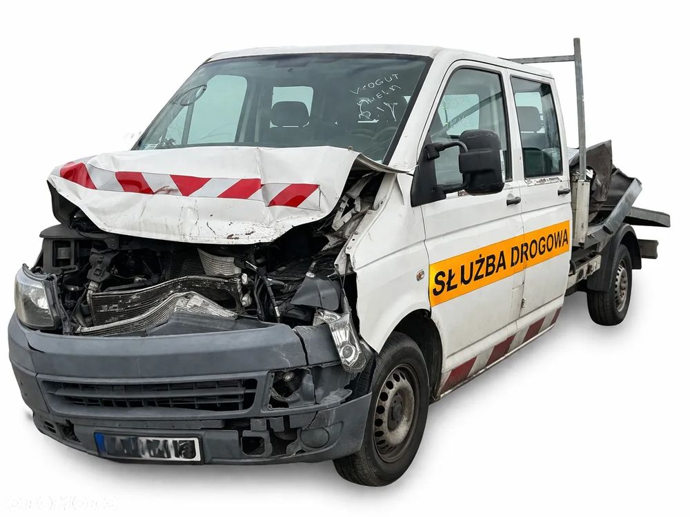 VOLKSWAGEN TRANSPORTER 2011 *SAMOCHÓD NA CZĘŚCI* MASKA, LAMPA, DRZWI, LUSTERKO, ZDERZAK, GRILL, BŁOTNIK, KLAPA, BELKA, DESKA, FOTELE, KANAPA, ĆWIARTKA KIEROWNICA, TARCZE, ZACISKI, ZAWIESZENIE, KOMPLETNY PRZÓD, KOMPLETNY TYŁ, LICZNIK, ZEGARY, PRAWE LEWE PRZÓD TYŁ - 1