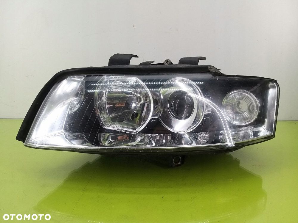 Reflektor lampa przód lewa Audi A4 B6 8E 2000-2004 4411146L DEPO - 1