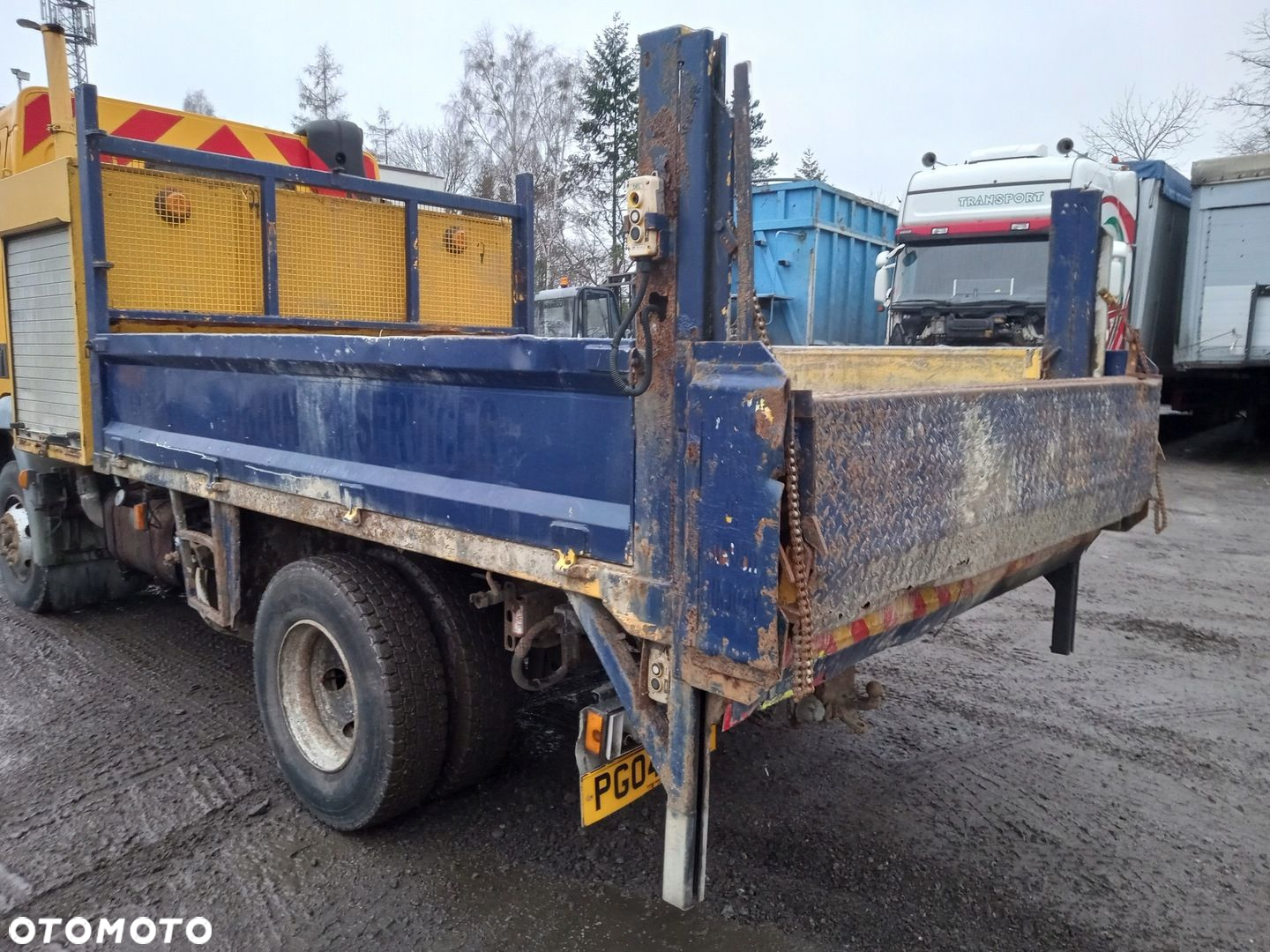 DAF LF 45 PAKA KIPER ZABUDOWA WYWROT WYWROTKA KOMPLET - 3