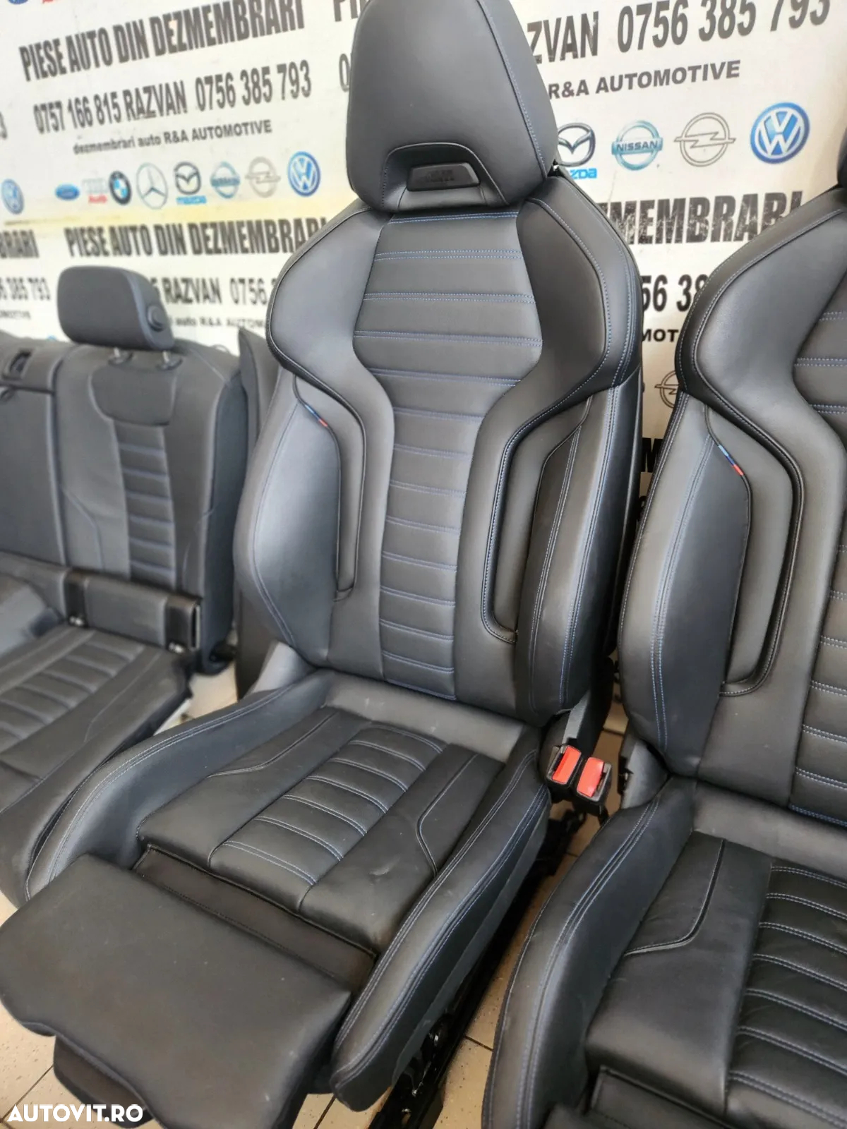 Interior Complet Bancheta Tapiterie Scaune M Pack Rabatabile Volan Stanga Bmw M2 G42 Originale Ca S - 4