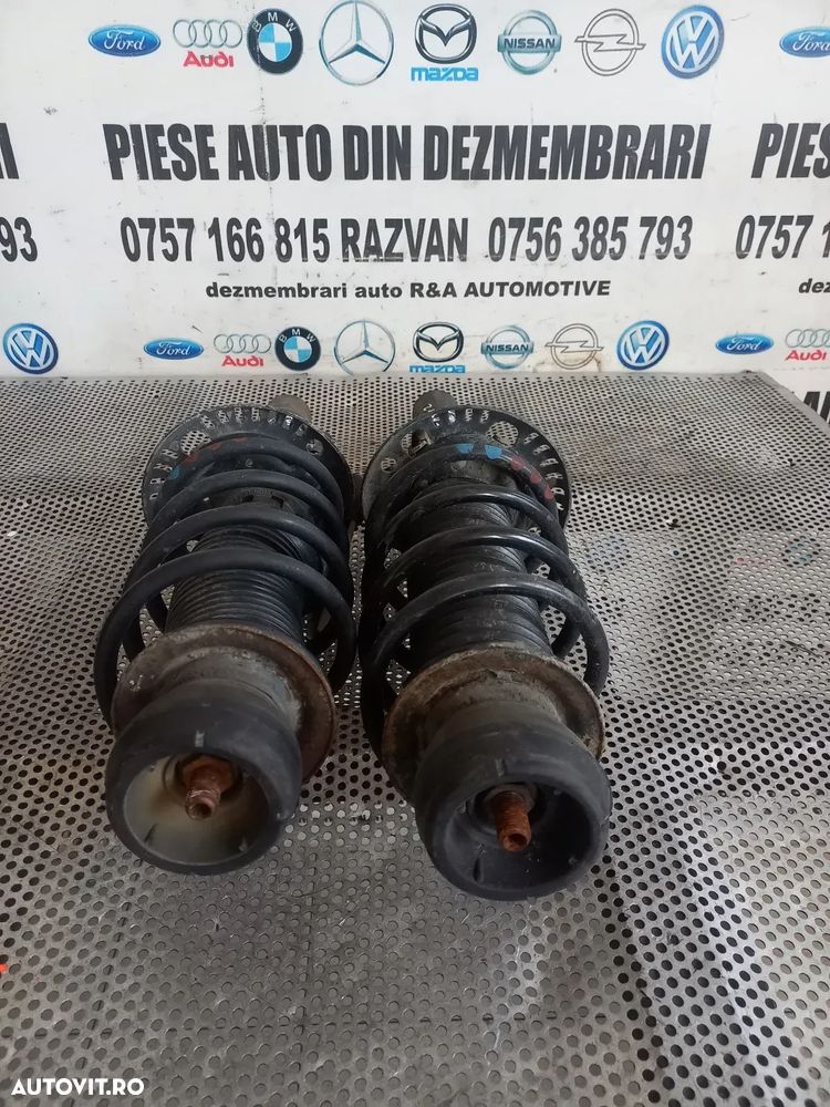 Ansamblu Telescop Arc Flansa Stanga Dreapta Fata Audi A2 Skoda Fabia 2 Roomster Praktik - 3