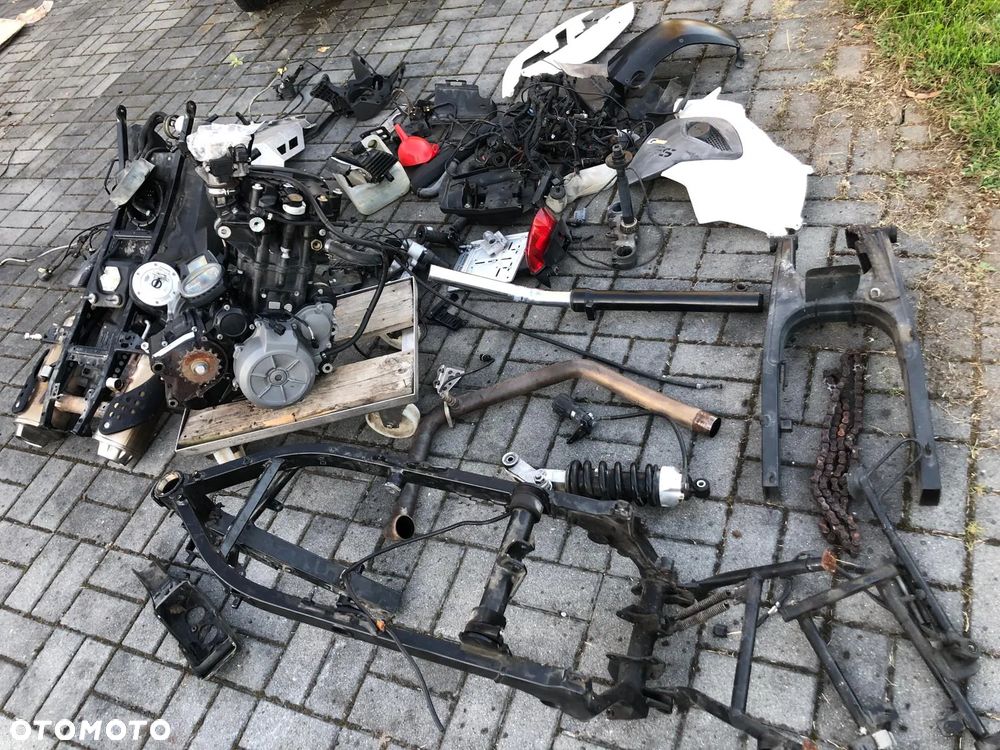 BMW G 650 GS pług osłona bok uchwyt  pompa - 2
