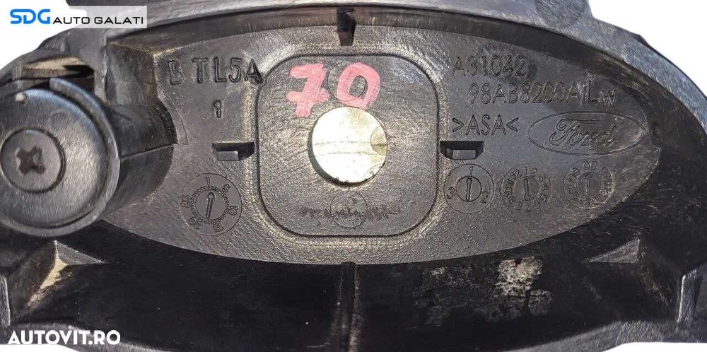 Grila cu Emblema Bara Spoiler Fata Ford Focus 1 1998 - 2004 Cod 98AB8200A 98AB8200AL A31042 [L7156] - 3