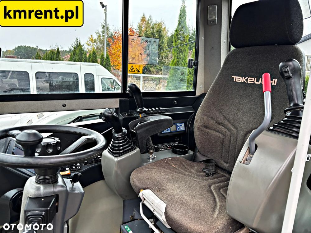 Takeuchi TB295W KOPARKA KOŁOWA 2018R. | KOMATSU PW 98 110 TEREX 85 110 - 38