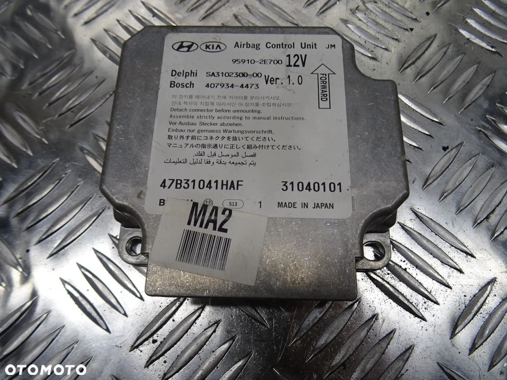 HYUNDAI TUCSON I 04-10 SENSOR MODUŁ AIRBAG - 1