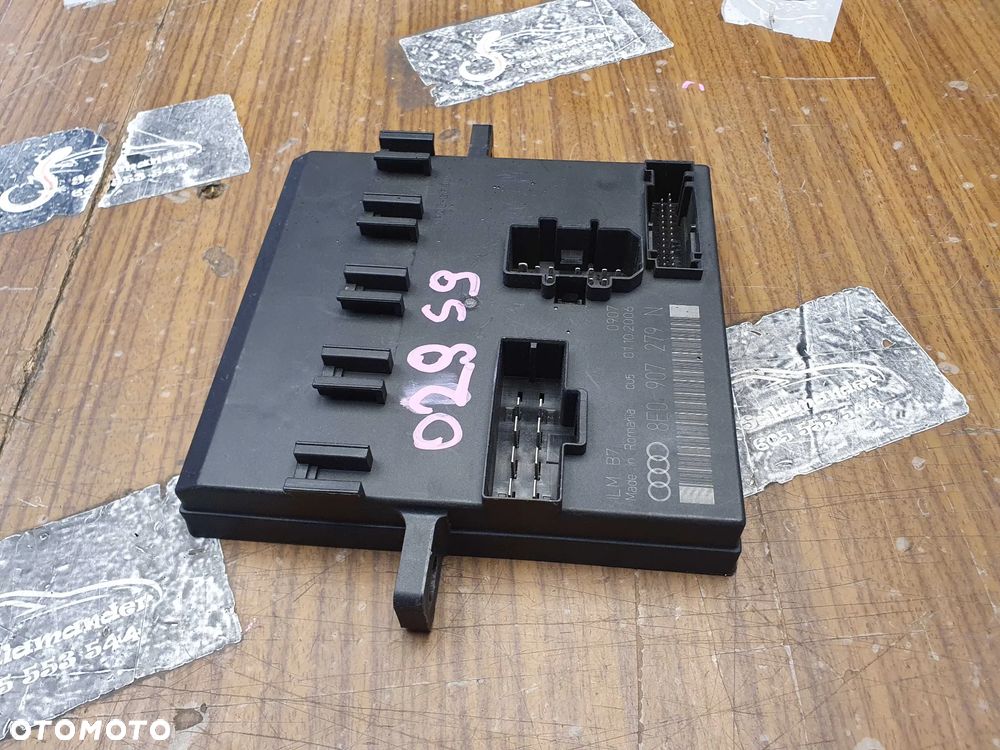 Moduł 8E0907279N Świateł Sterownik Komputer Swiatla Audi A4 B7 Seat Exeo - 7