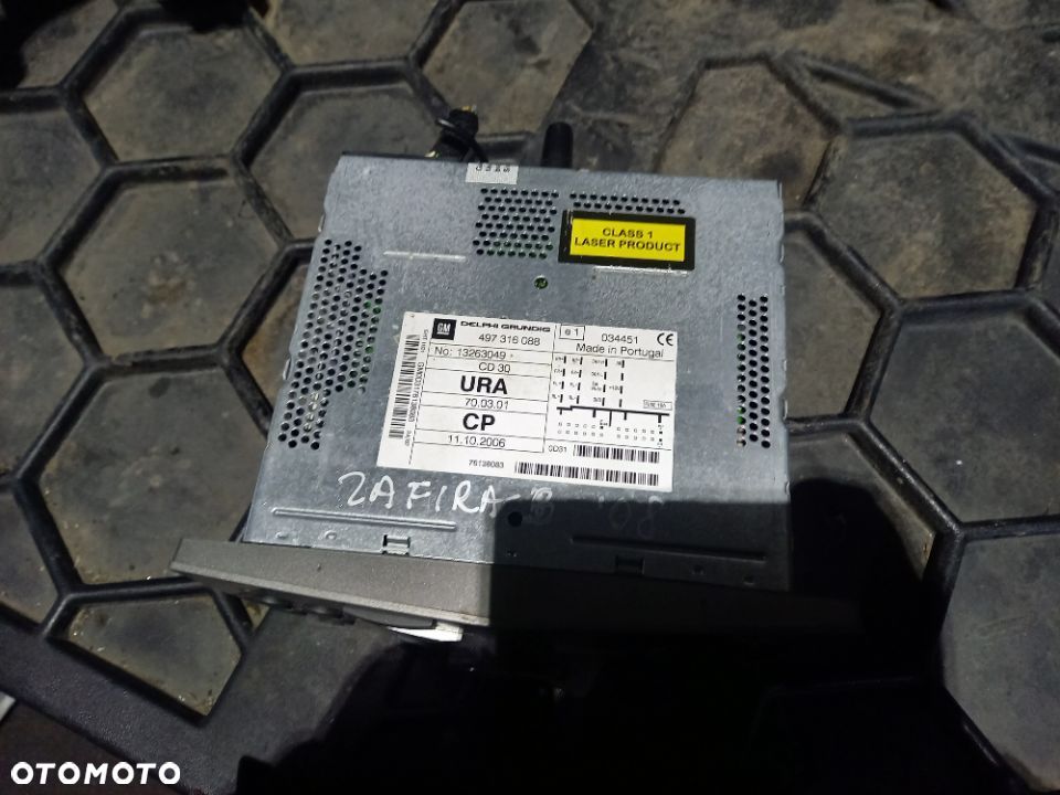 Radio Opel Zefira B 13263049 - 2