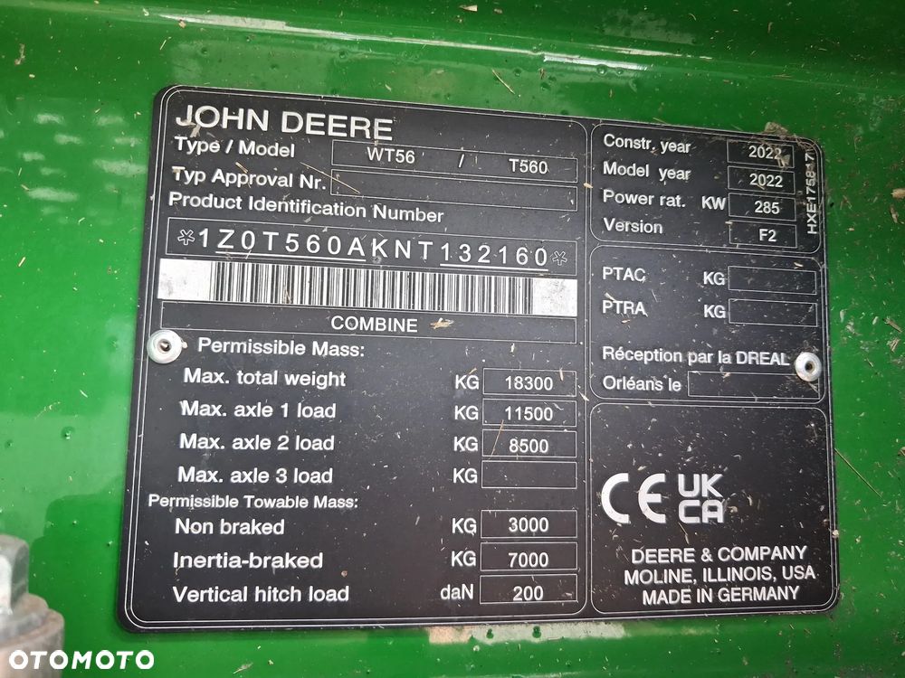 John Deere T560i - 21