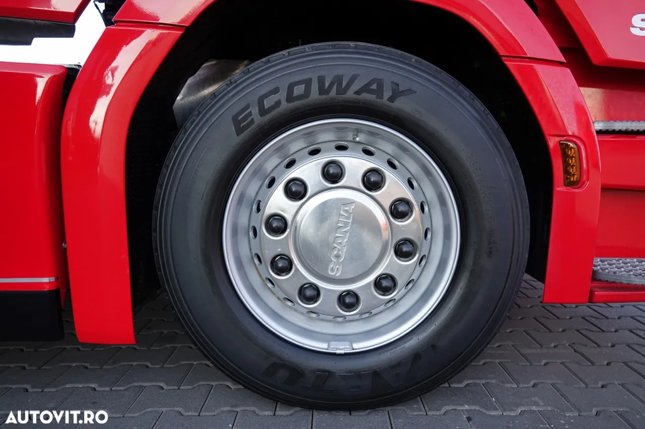 Scania R 450 / KIT / + SCHMITZ / CORTINĂ STANDARD / AXĂ RIDICABILĂ / ACOPERIȘ RIDICABIL / 2022 RIDICABIL - 19