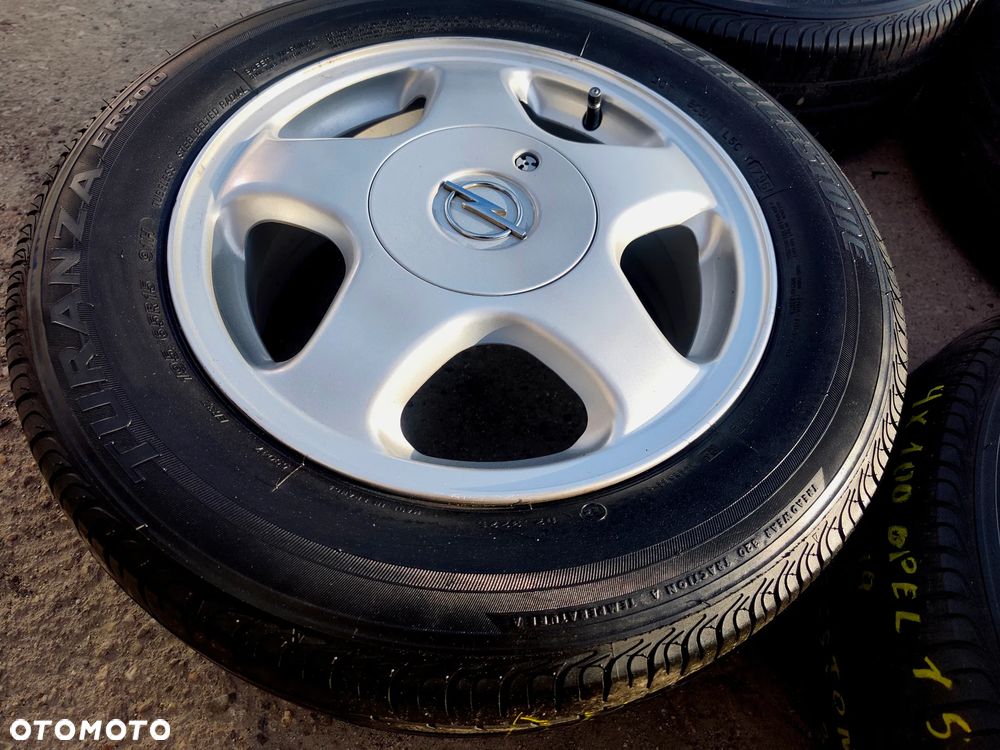 4x100 Felgi Aluminiowe Alufelgi Oryginalne 15 Koła Letnie Lato OPEL ASTRA G H CALIBRA COMBO C CORSA B C D VECTRA A B TIGRA KARL KADETT 4mm Legnica ALU-RAD 195/65 - 9