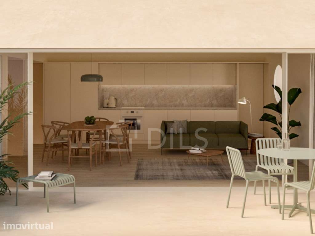 Apartamento T3 duplex, a estrear, com varanda em Campo de Ourique - Grande imagem: 3/47