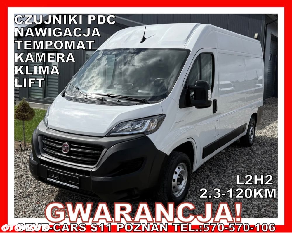 Fiat DUCATO L2H2 klima 2.3jtd navi, kamera, tempomat czujniki pdc - 2