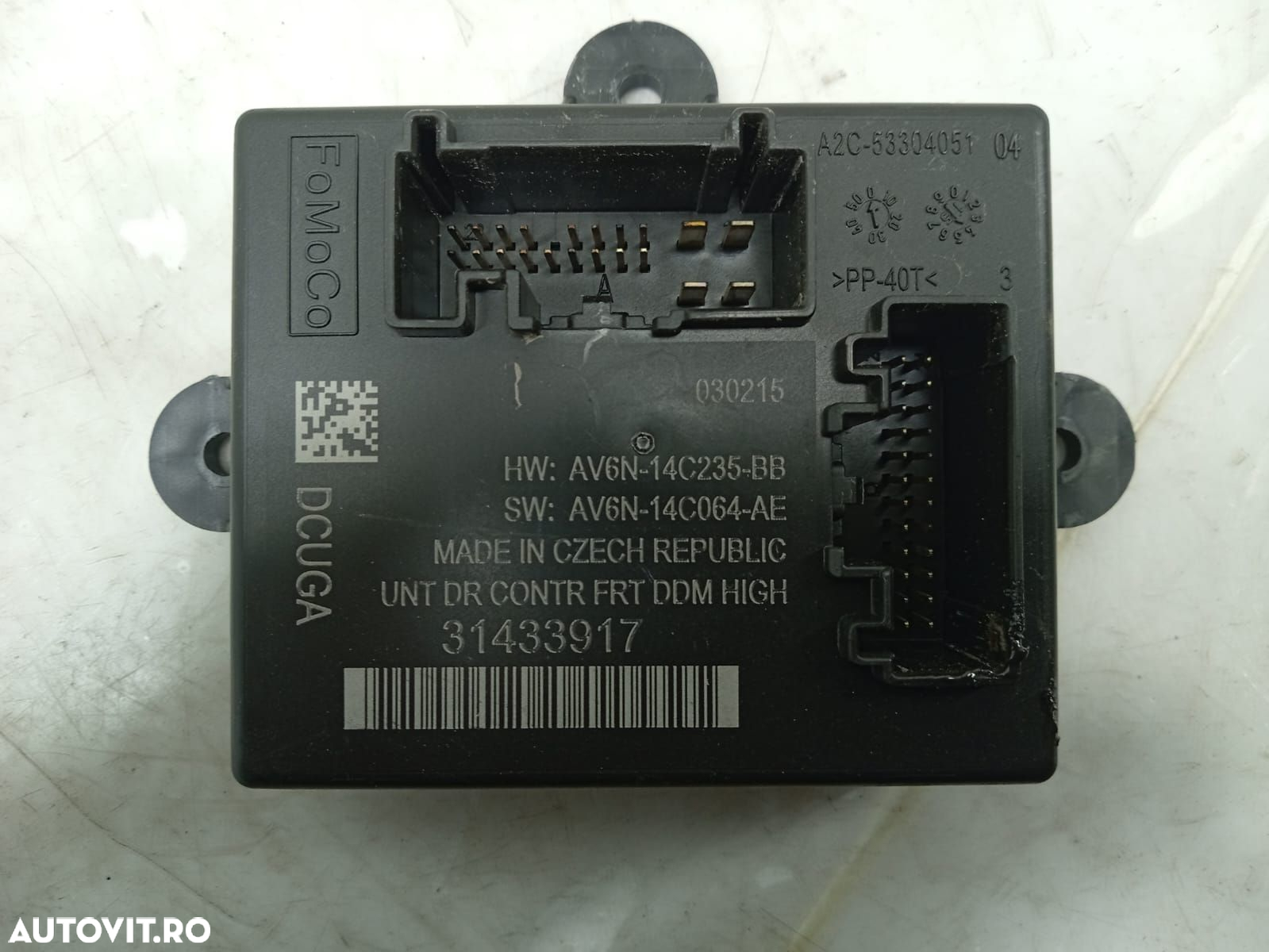 Modul usa dreapta fata 31433917 Volvo V40 2  [din 2012 pana  2016] - 3