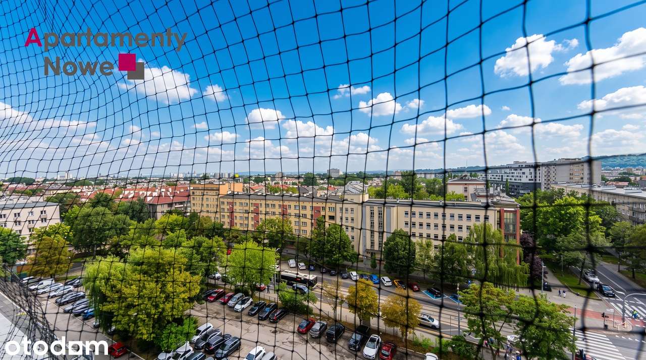 Przytulne, słoneczne studio 30m2 z pięknym widokiem ul.Królewska 55