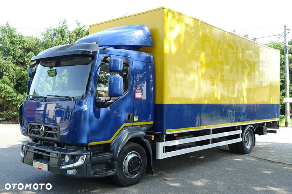 Renault Midlum D12 Euro 6 kontener 18p z windą klapa sypial sprowadzony!