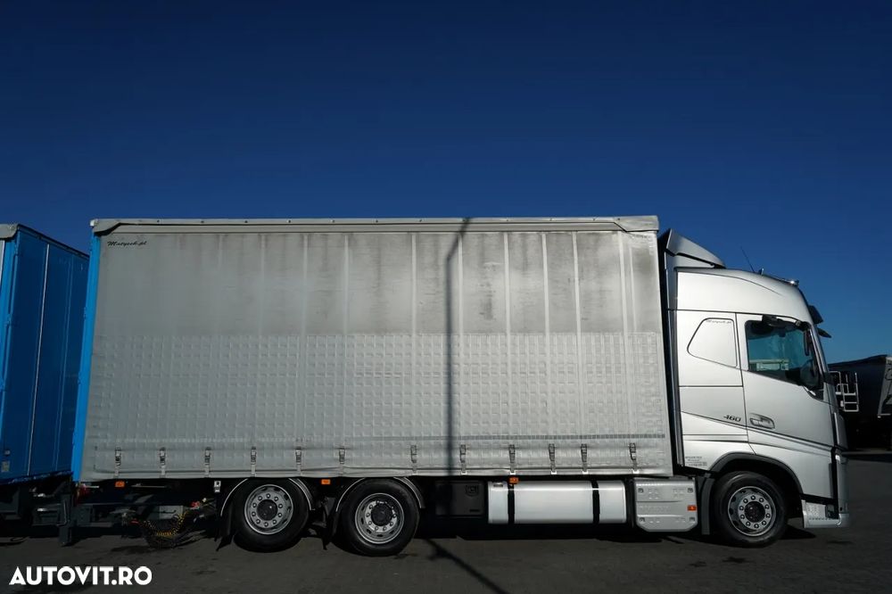 Volvo FH 460 / TRAVEL TANDEM / 120 M3 / AER CONDIȚIONAT PARCARE / AXĂ RIDICATĂ ȘI DE DIRECȚIE / PODEA REZISTENTĂ / + REMORCĂ FRUEHAUF 8,10 M / SAF / - 20