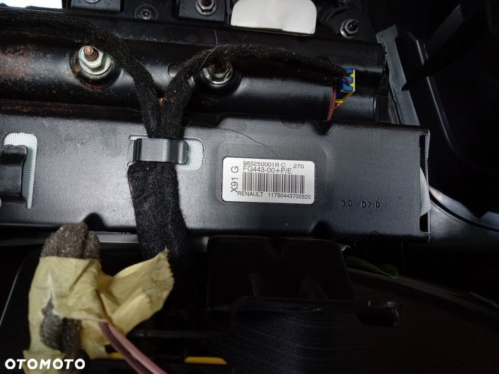 RENAULT LAGUNA III DESKA KONSOLA PODUSZKI EU - 12