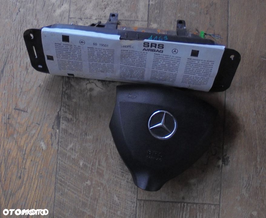 MERCEDES A169 PODUSZKI KIEROWCA PASAŻER - 1