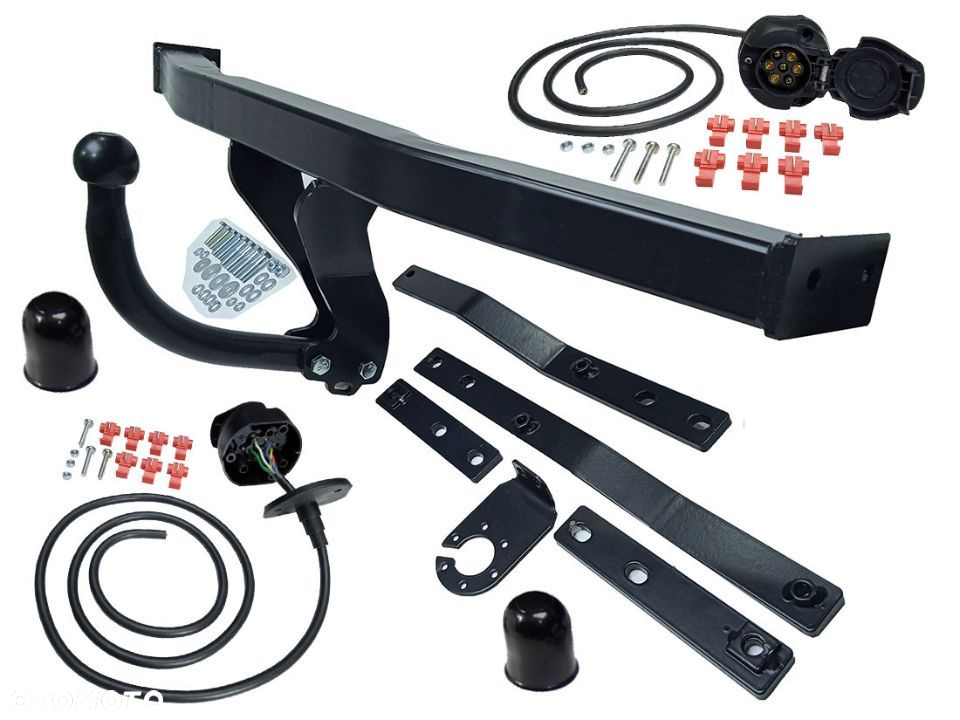 HAK HOLOWNICZY WIĄZKA + GNIAZDO 7PIN RENAULT SCENIC 2 II +GRAND od2003 - 2