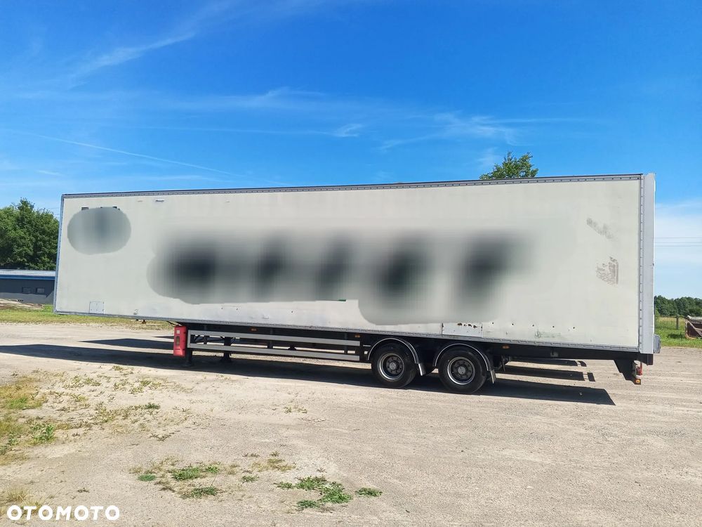 Fruehauf TRAILER/FURGON/KONTENER -IGEALNY TEŻ NA MAGAZYN/MOCNA PODŁOGA -FRANCJA - 3