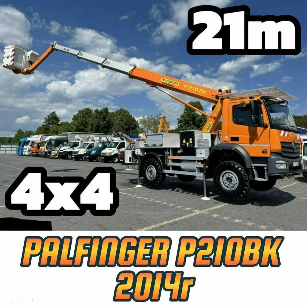 Nissan Zwyżka Podnośnik Koszowy 4X4 CABSTAR MAXITY SPRINTER - 20