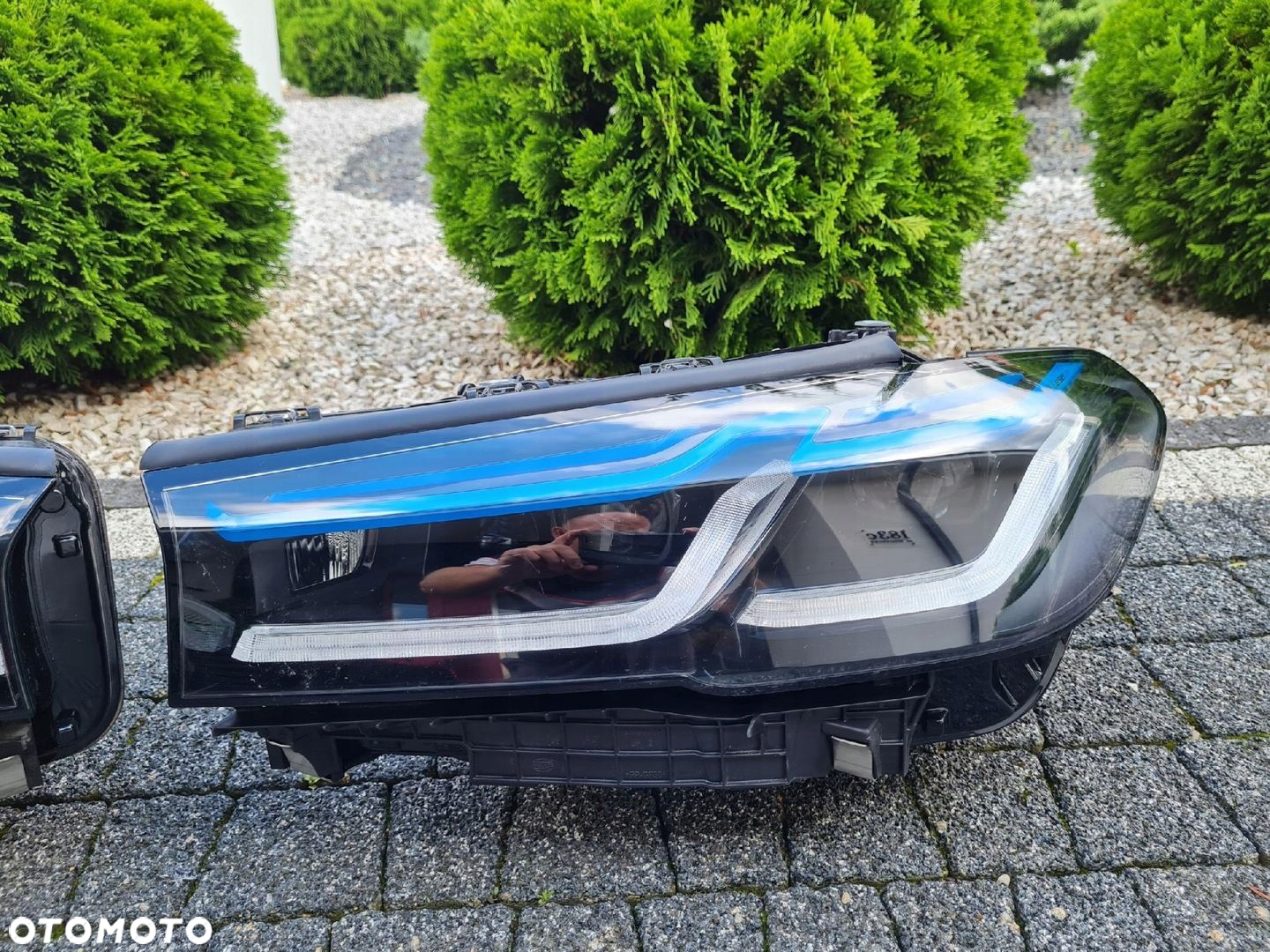 BMW 5 G30 G31 G38 LIFT M5 F90 Full Led LASER Shadow Line Black Czarne - 3