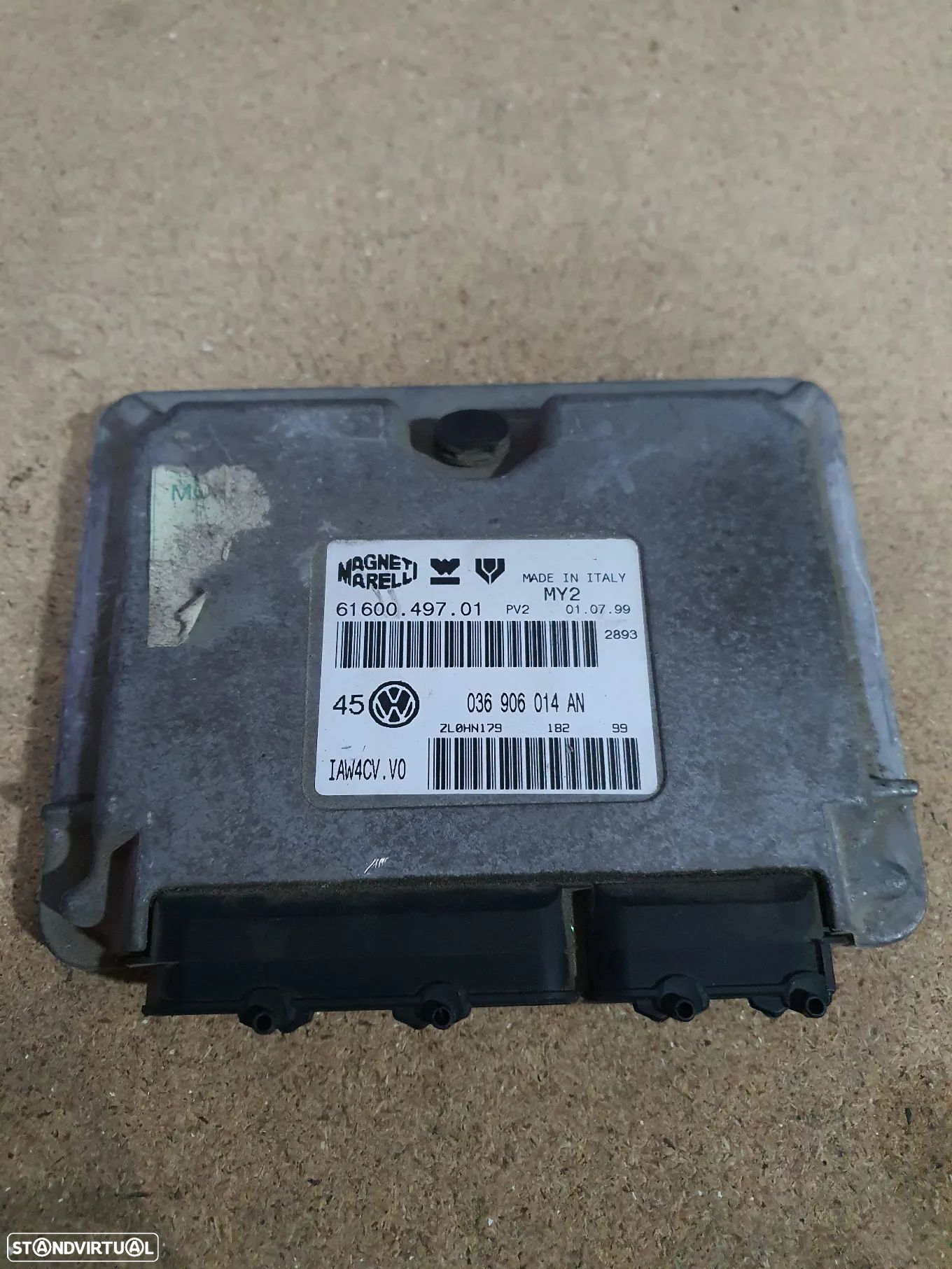 CENTRALINA DO MOTOR VOLKSWAGEN GOLF  / 036906014AN - 1