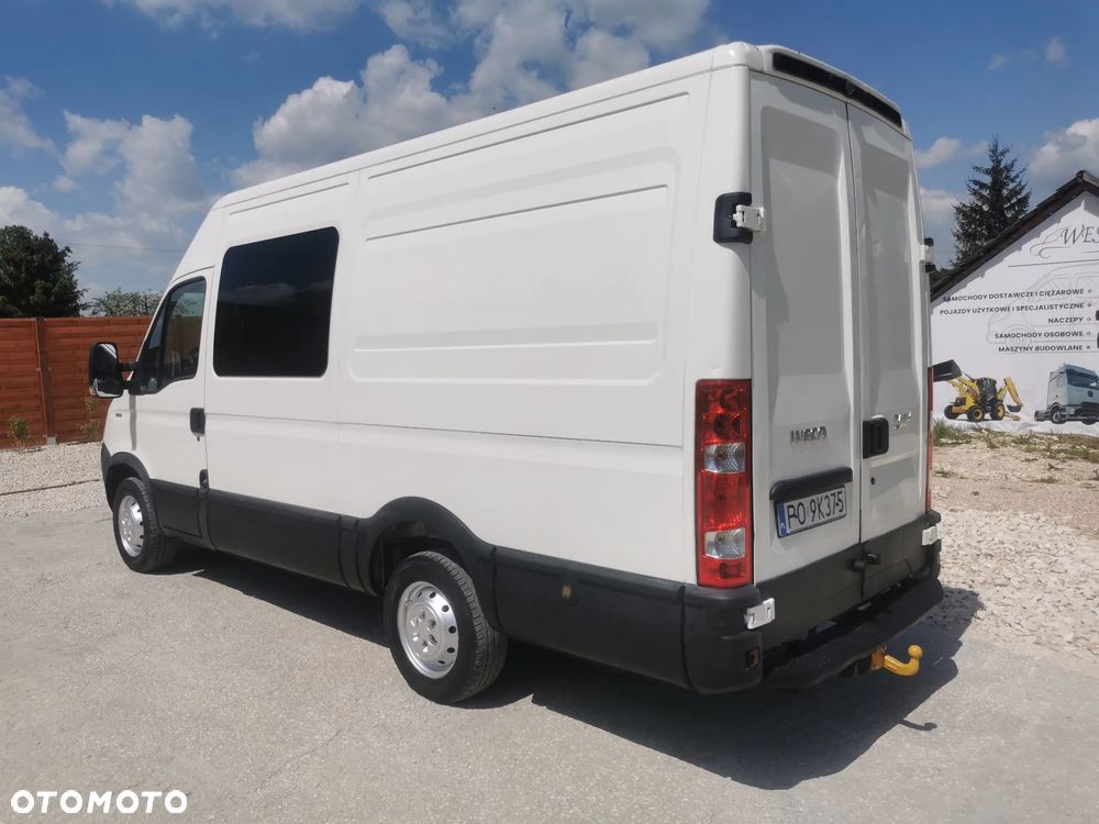 Renault Daily doka 7-osobowy Dubel 2.3HPi-120KM Brygadówka L3H2 Hak - 4