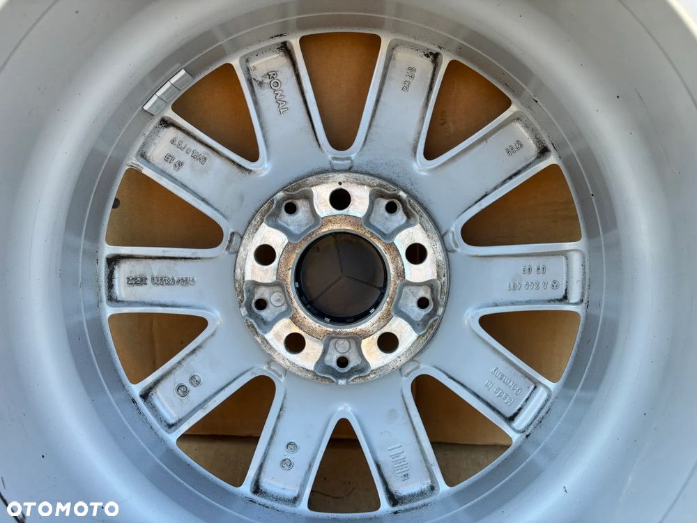 Oryginalne Aluminiowe Felgi Mercedes B A Klasa W246 Czujniki Ciśnienia 6.5 16 ET49 5x112 A2464010500 4 Sztuki Ładne A246 246 W176 176 - 8