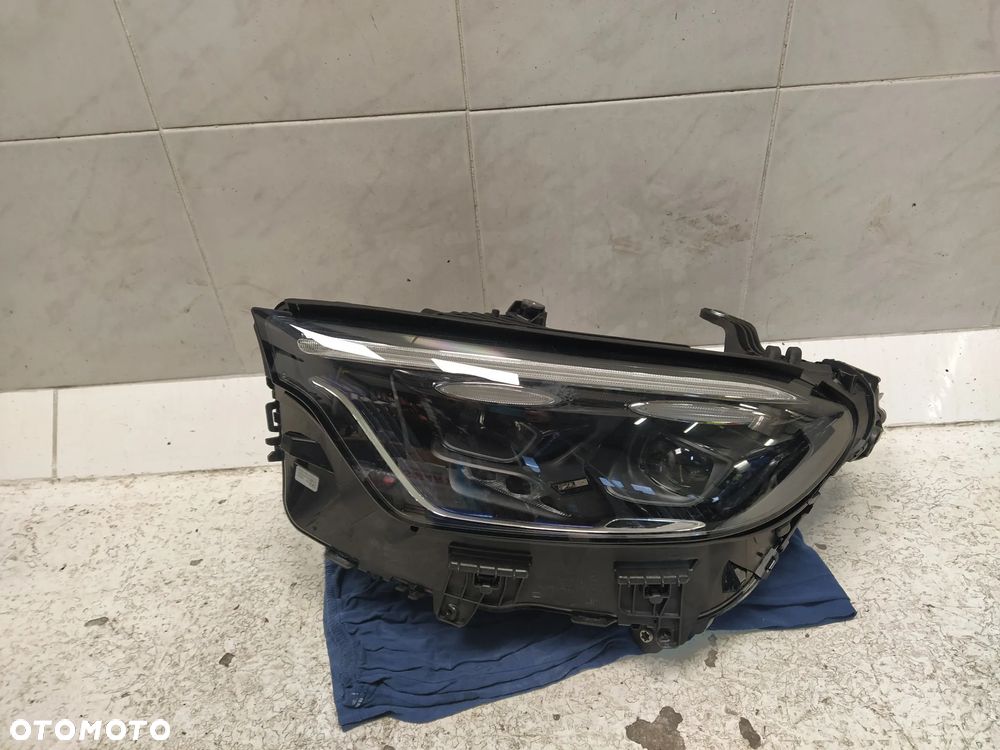 MERCEDES GLC 254 W254 REFLEKTOR LAMPA LEWA PRZÓD PRZEDNIA FULL LED DIGITAL PRZETWORNICE KOMPLETNA NOWA ORYGINAŁ - 2