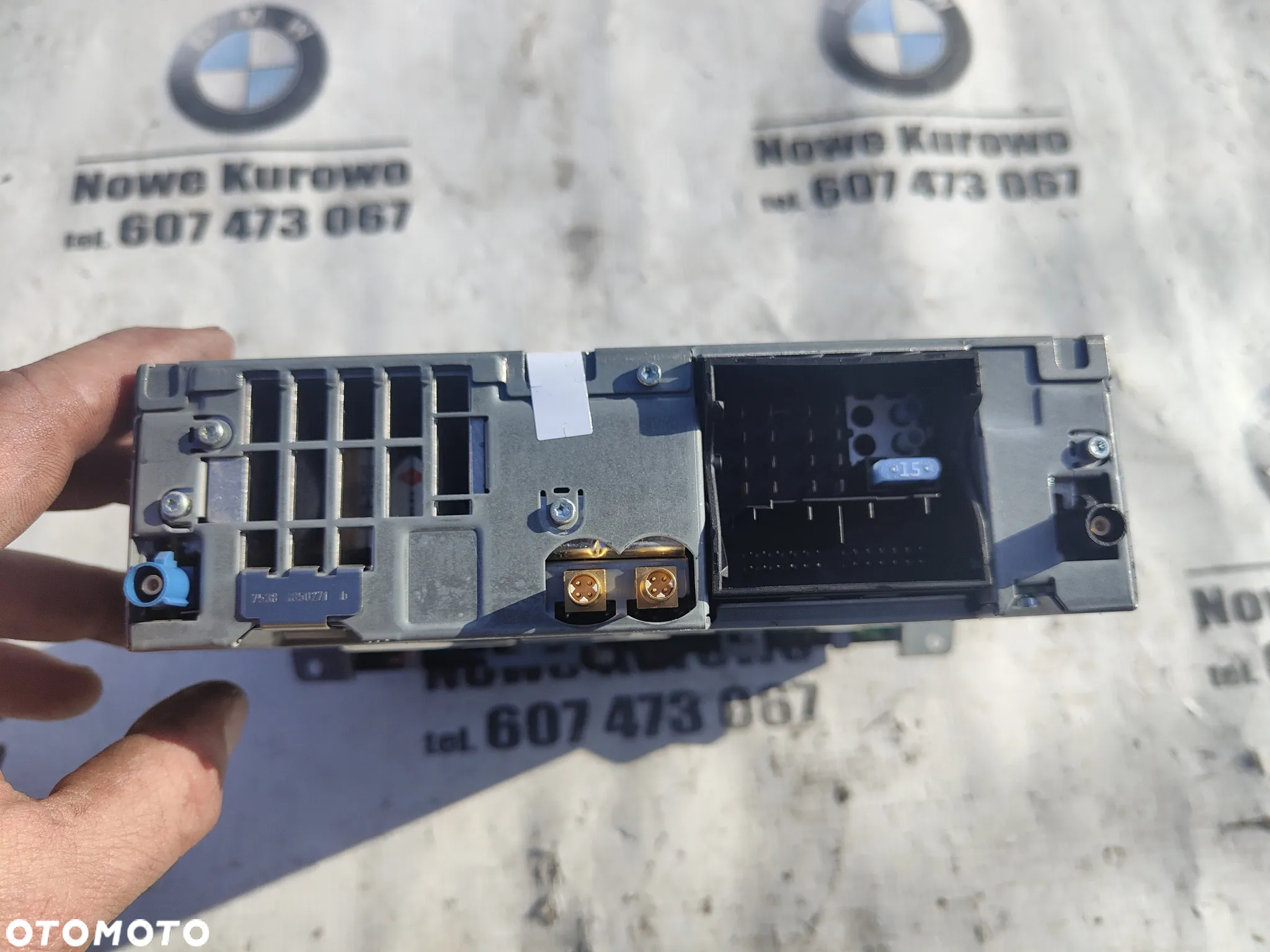 BMW E90 E91 Radio Nawigacja Czytnik nawigacji 9223314 - 5