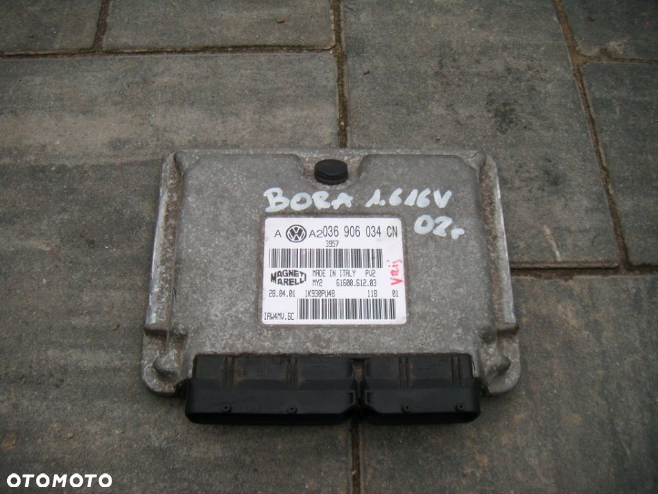 VW bora 1.6 16v  komputer silnika nr 036906034cn - 1