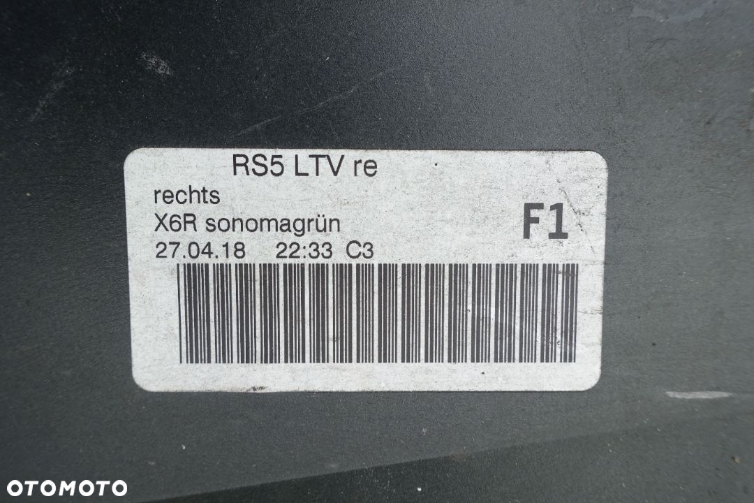 LISTWA PROGOWA PRAWA AUDI RS5 8W6853856B - 9