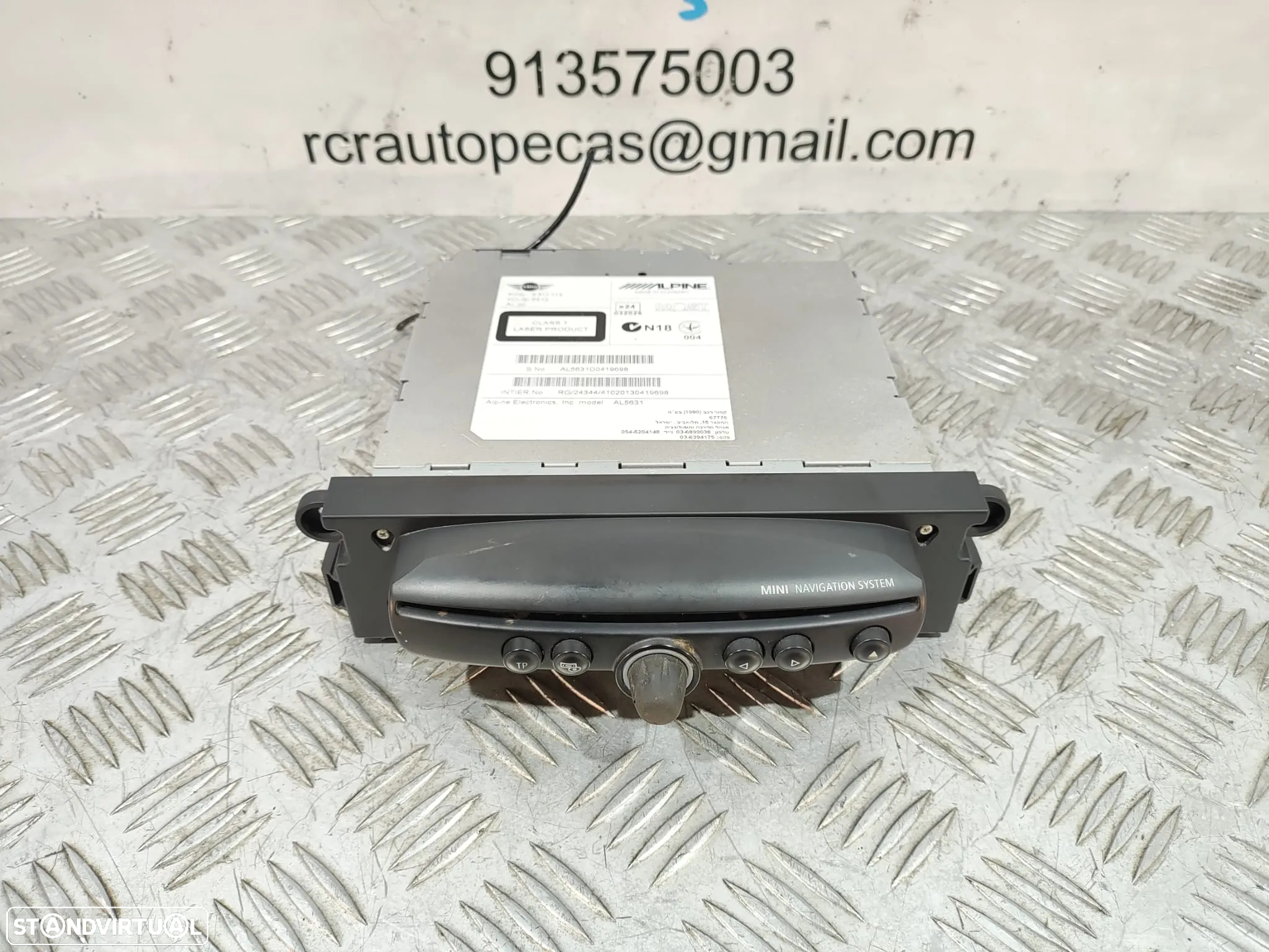 RADIO AUTO RADIO MINI COOPER S R56 NAVEGAÇÃO GPS - 7