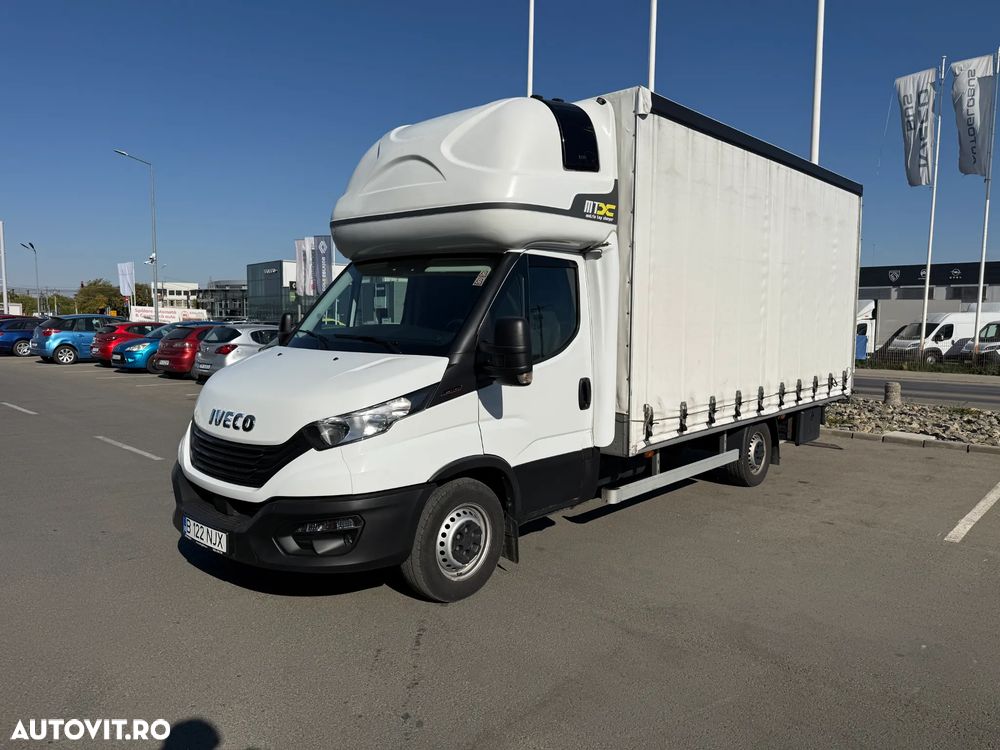 Iveco Daily 35S18H 4100 176 CP - prelată, Webasto, cabină dormit - 2