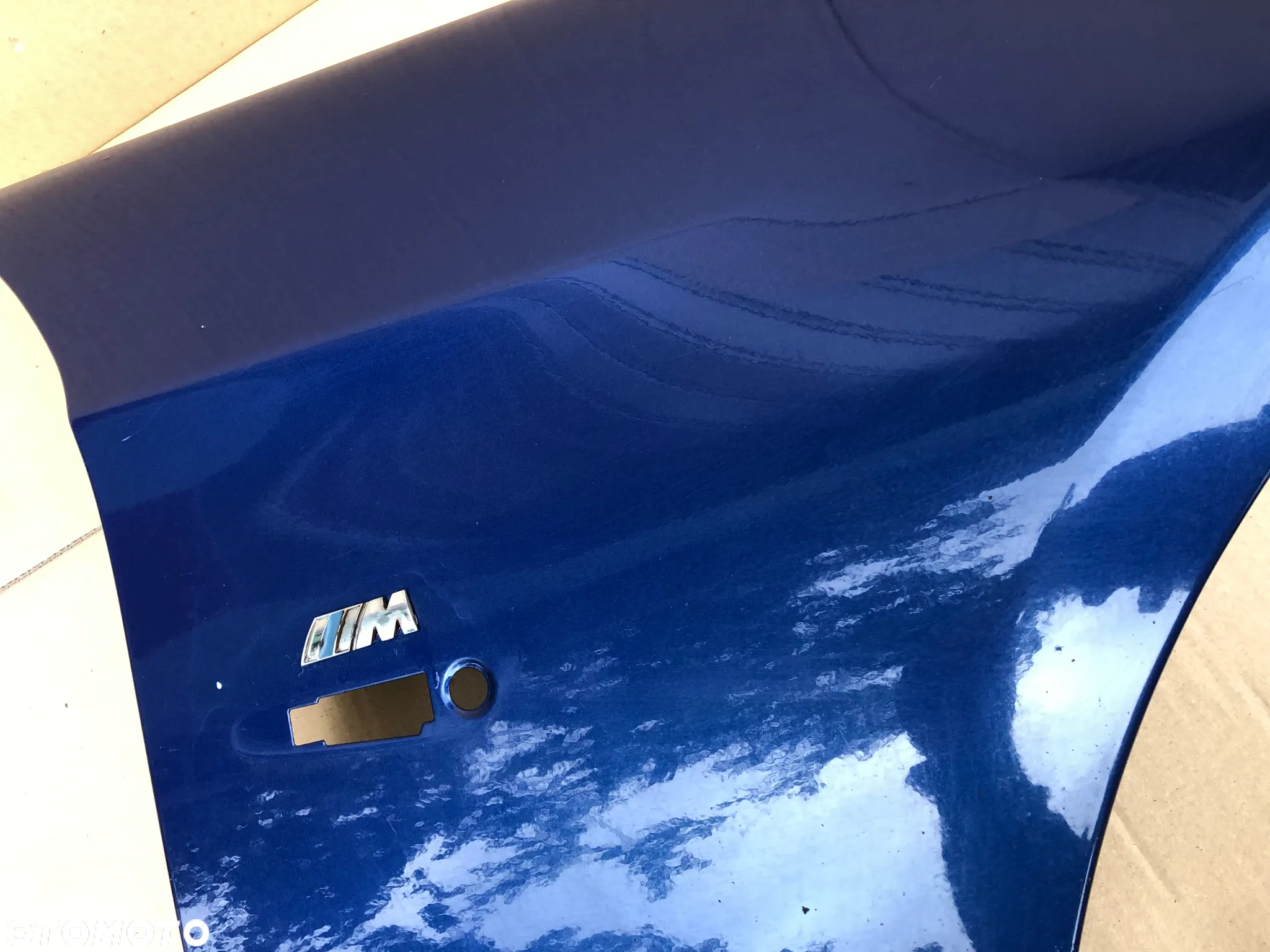 Błotnik prawy przód bmw e90 e91 lemans blau - 4