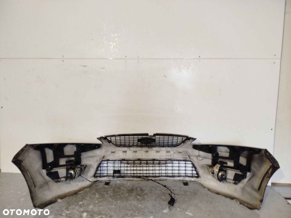 ^ ZDERZAK PRZÓD PRZEDNI FORD MONDEO MK.4 4 IV X6 SZARY GRAFITOWY HALOGENY - 5