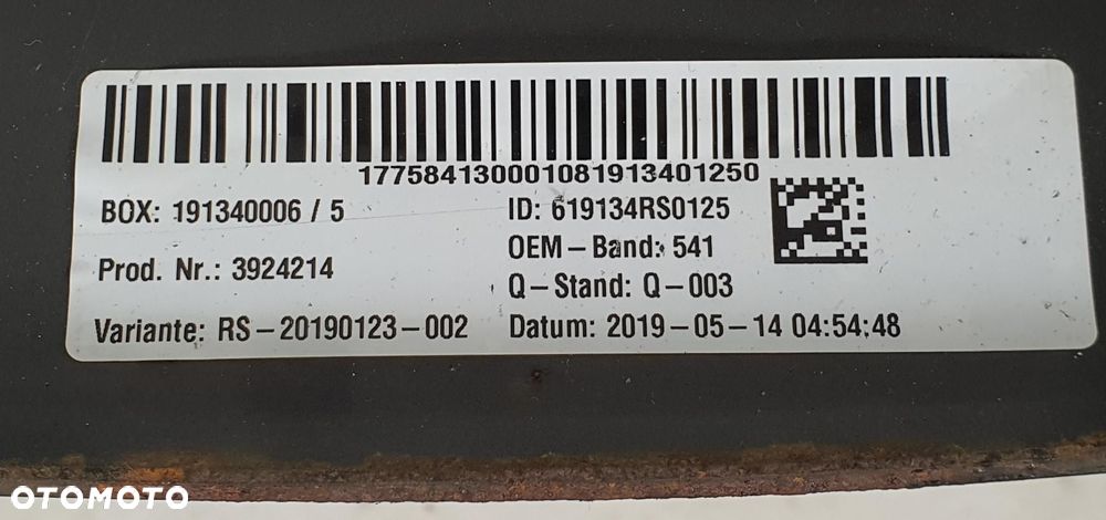 WÓZEK BELKA OŚ ZAWIESZENIA TYŁ MERCEDES W177 - 8