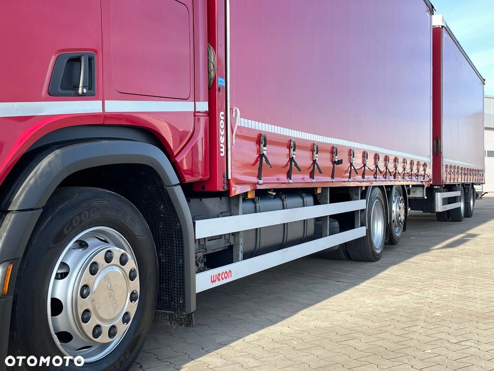 Scania R410 / ZESTAW TANDEM 120 M3 / 7,75 M + 7,75 M / SALON PL - 13