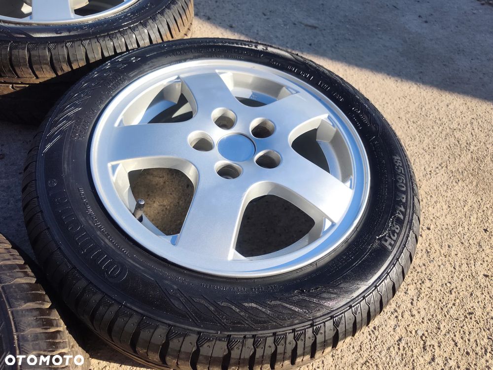5x100 Felgi Aluminiowe Alufelgi Oryginalne 14 Koła Letnie Lato SKODA FABIA PRAKTIK ROOMSTER RAPID SEAT IBIZA CORDOBA TOLEDO IV 4 VW FOX POLO Legnica ALU-RAD 185/60 8mm - 8