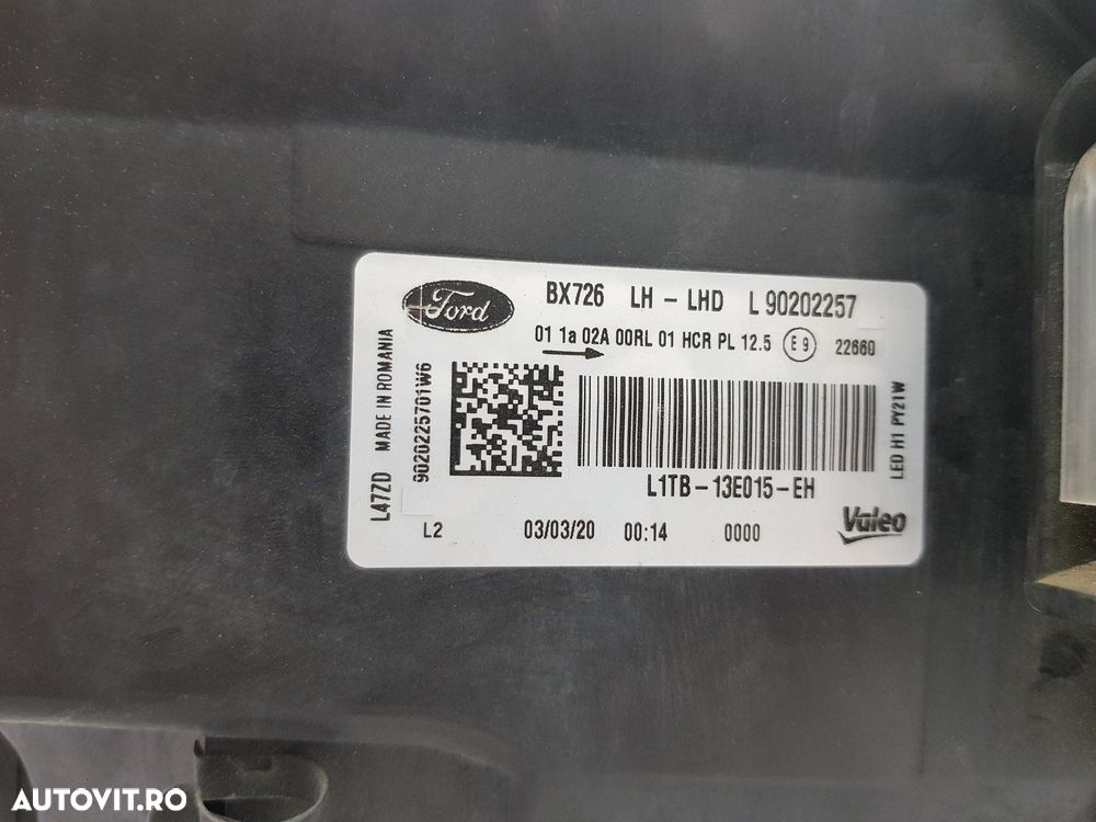 Far stanga Full Led Ford Puma dupa 2019 - 8