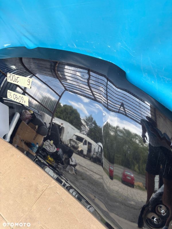 VW T5 TRANSPORTER MULTIVAN CARAVELLA 03- maska czarny metalik bez rdzy - 5